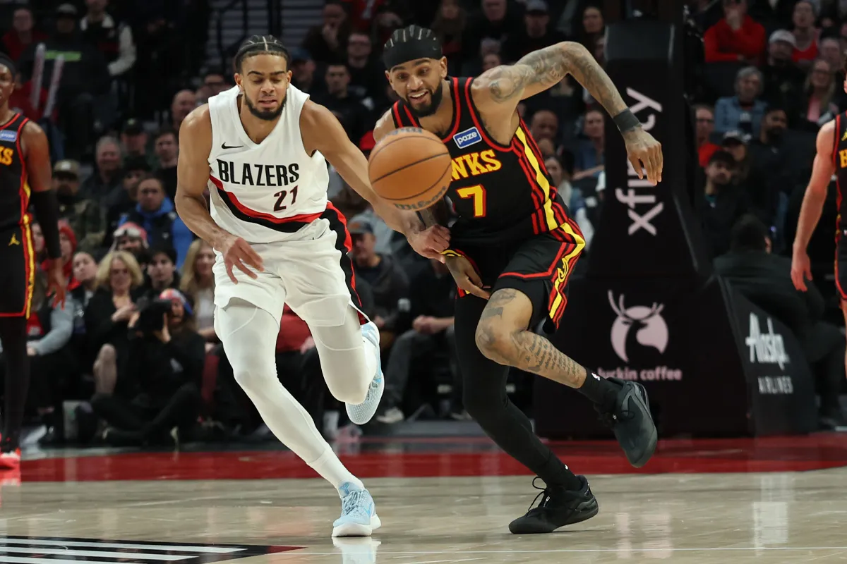 Rayan Rupert avec les Blazers