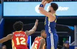 Avec 54 points de Klay Thompson et un buzzer beater de Kevon Looney, les Warriors terrassent les Hawks !