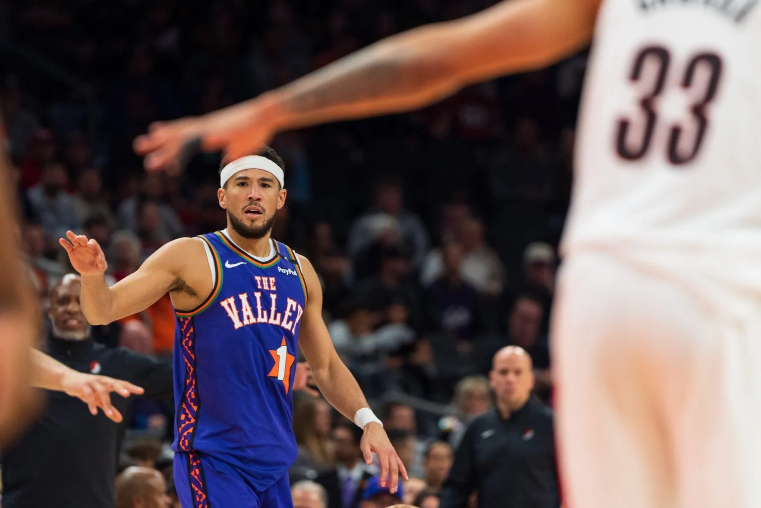 Devin Booker avec les Suns
