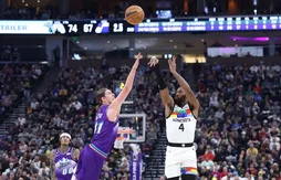 La paire Anthony Edwards – Jaylen Nowell fait exploser la défense du Jazz