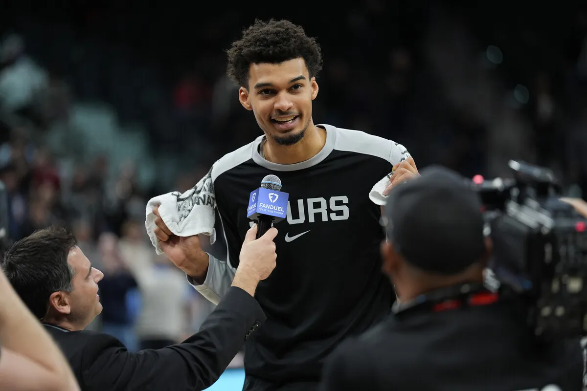 Victor Wembanyama avec les Spurs