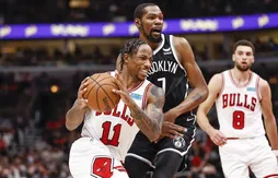 Kevin Durant (38 points) impuissant face à des Bulls enragés sur la fin