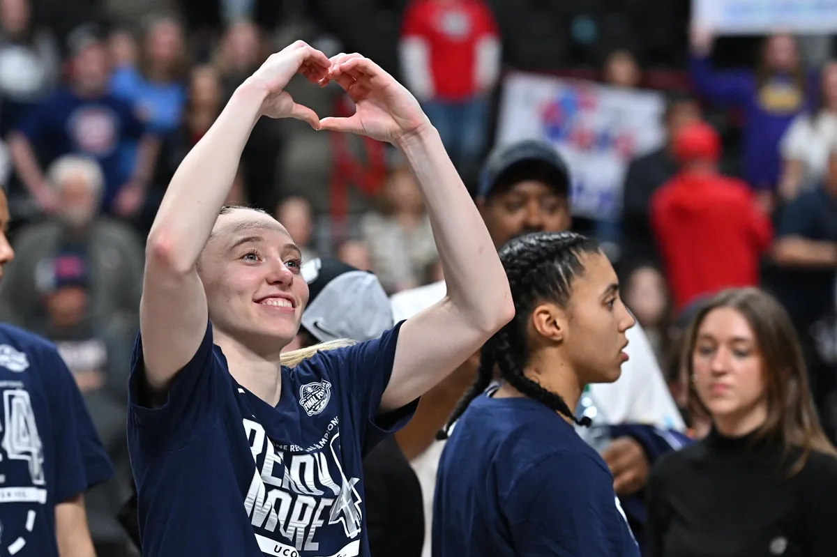 Paige Bueckers avec UConn
