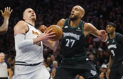 Rudy Gobert fait vraiment bégayer Nikola Jokic