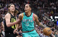 Jeremy Sochan a les yeux qui brillent en pensant aux Spurs version Wembanyama