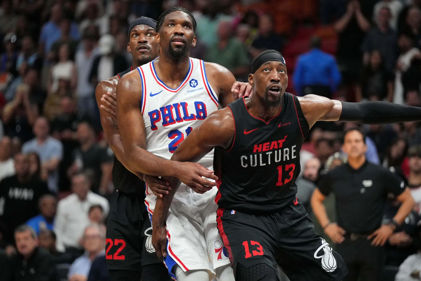 Joel Embiid Sixers Heat