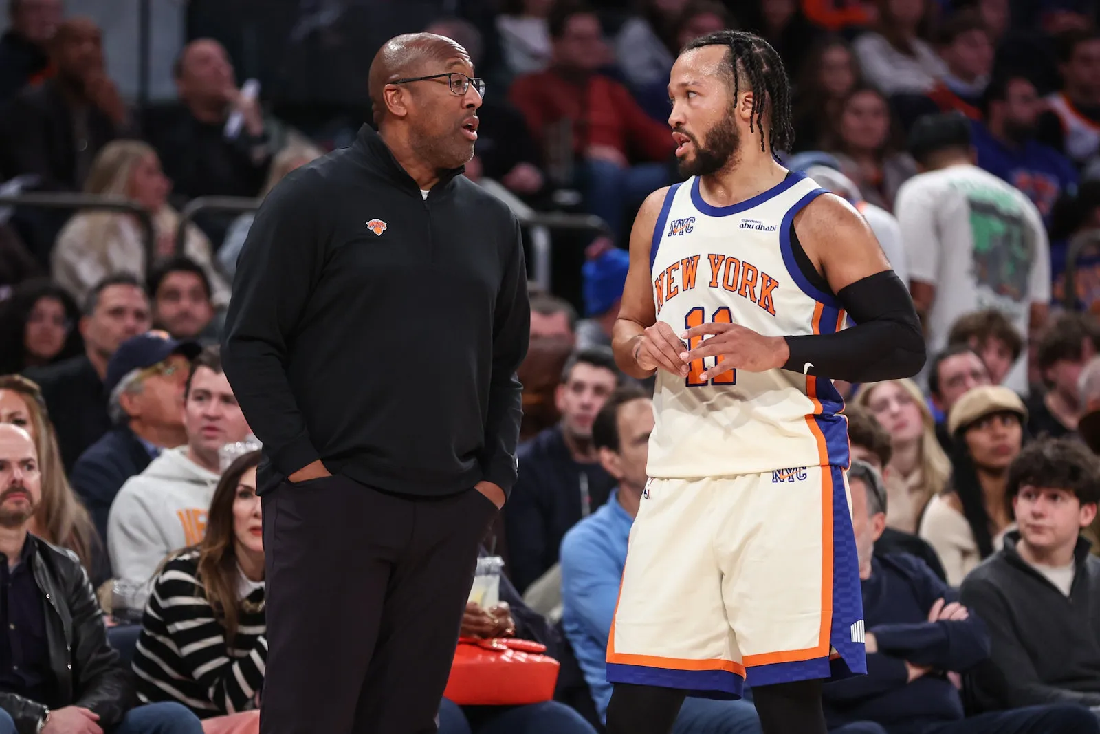 mike brown jalen brunson knicks