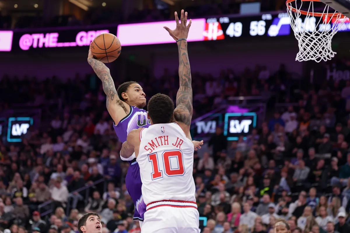 Keyonte George (Jazz) contre les Rockets