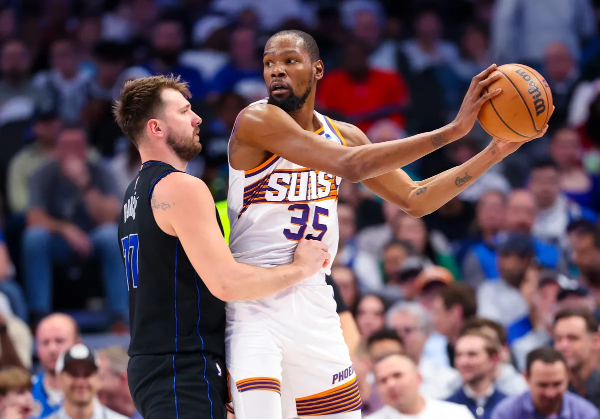 Luka Doncic et Kevin Durant