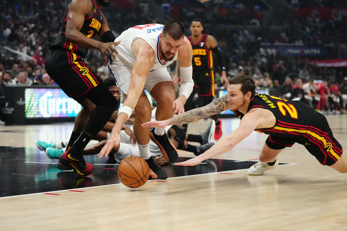 Les Hawks face aux Clippers