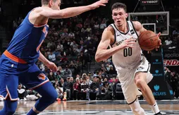 Sans faire de bruit, Rodions Kurucs en impose à Brooklyn