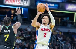Cade Cunningham a bossé son tir à 3-points… sur une table de massage