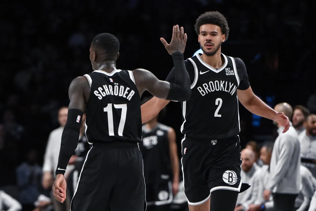 Cam Johnson et Dennis Schroder Warriors