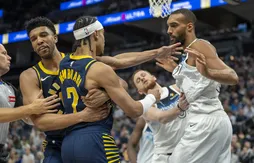 Rudy Gobert expulsé pour son geste vengeur sur Andrew Nembhard