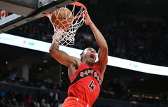 Scottie Barnes a le nez collé sur le classement