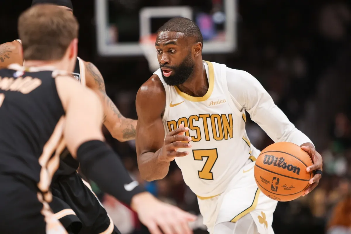 Jaylen Brown avec les Celtics