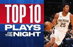 Le Top 10 de la nuit | Les bulldozers Trey Murphy III et Isaiah Hartenstein