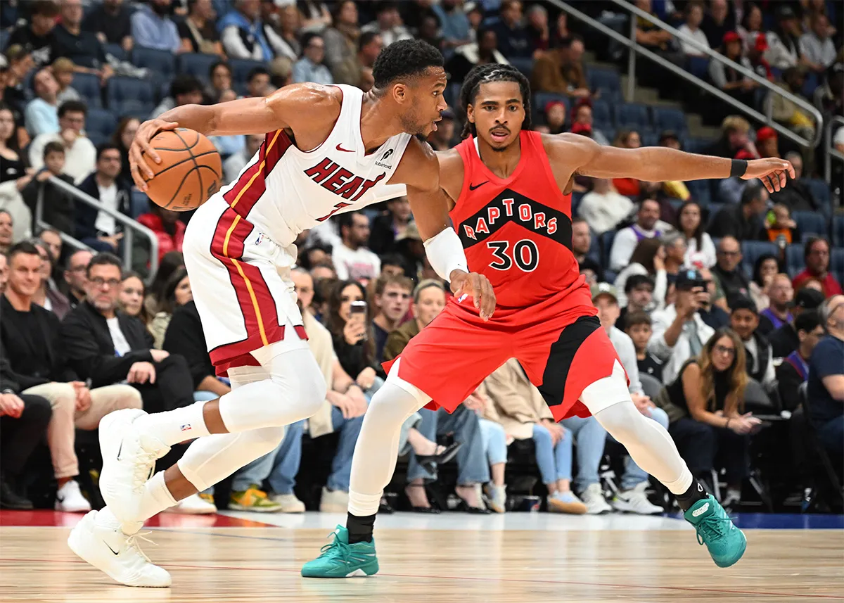 Giannis Antetokounmpo avec le Heat