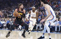 Trae Young « à fond » derrière le Thunder