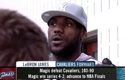 Image du jour : LeBron James avec une casquette de New York
