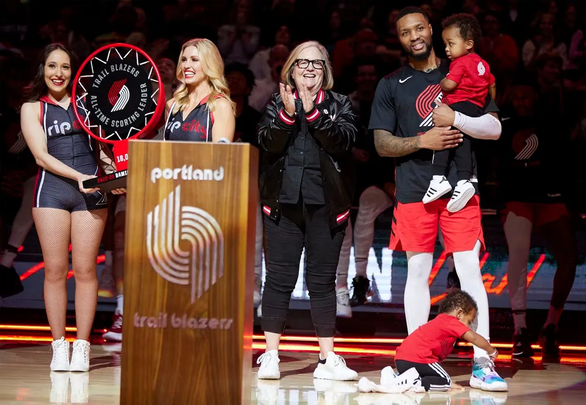 Damian Lillard et les Blazers