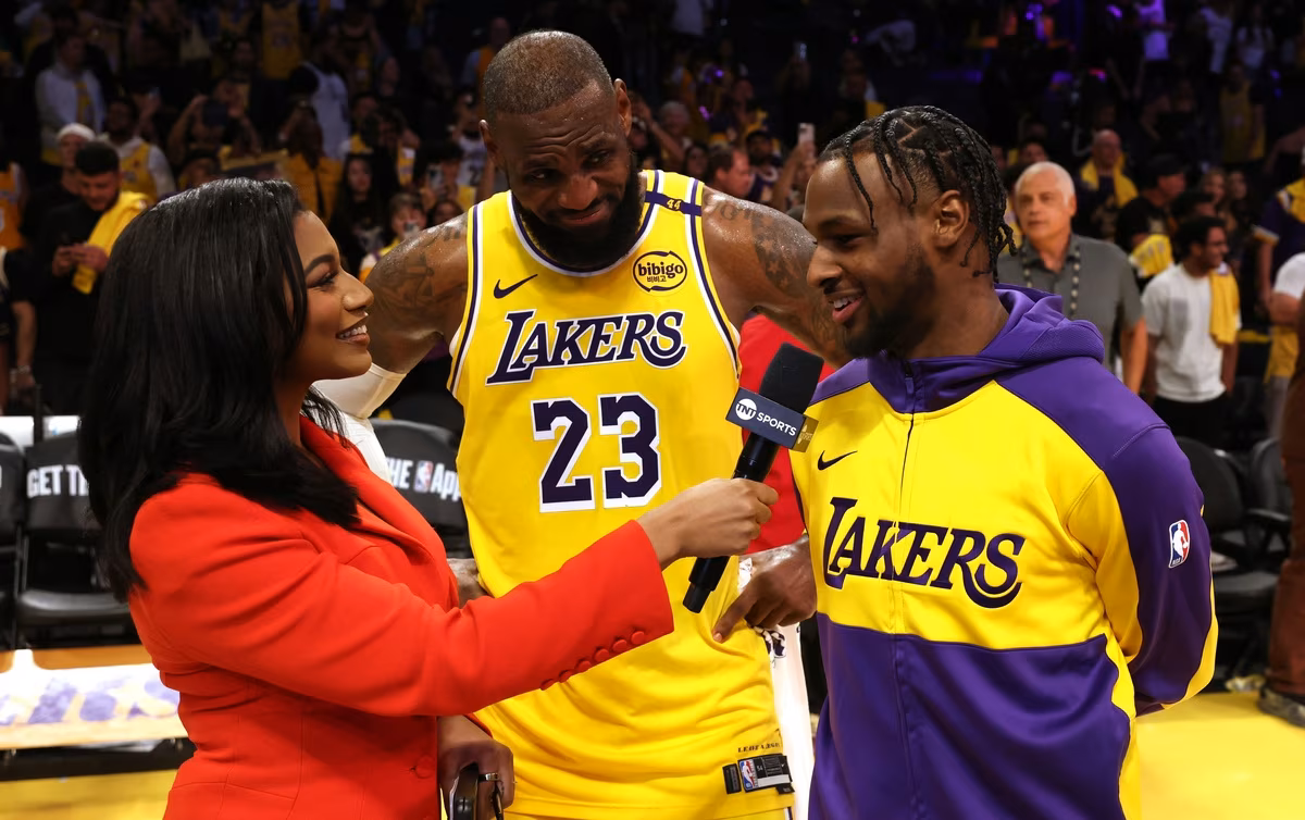 LeBron et Bronny James
