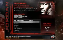 NBA 2K11 : gros plan sur le Jordan Challenge