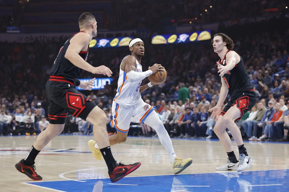 Shai Gilgeous-Alexander et le Thunder face aux Bulls