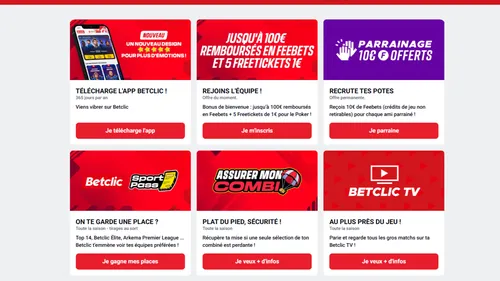 Promotions Betclic