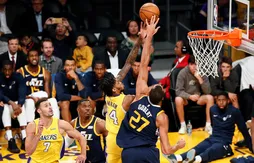 L’épouvantail Rudy Gobert se promène face aux Lakers