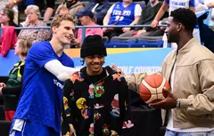 Lauri Markkanen a aussi reçu ses coéquipiers chez lui