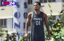 Le maillot de l’Equipe de France est de retour dans NBA 2K24