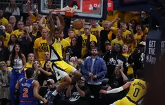 La série entre Pacers et Knicks cartonne en audience