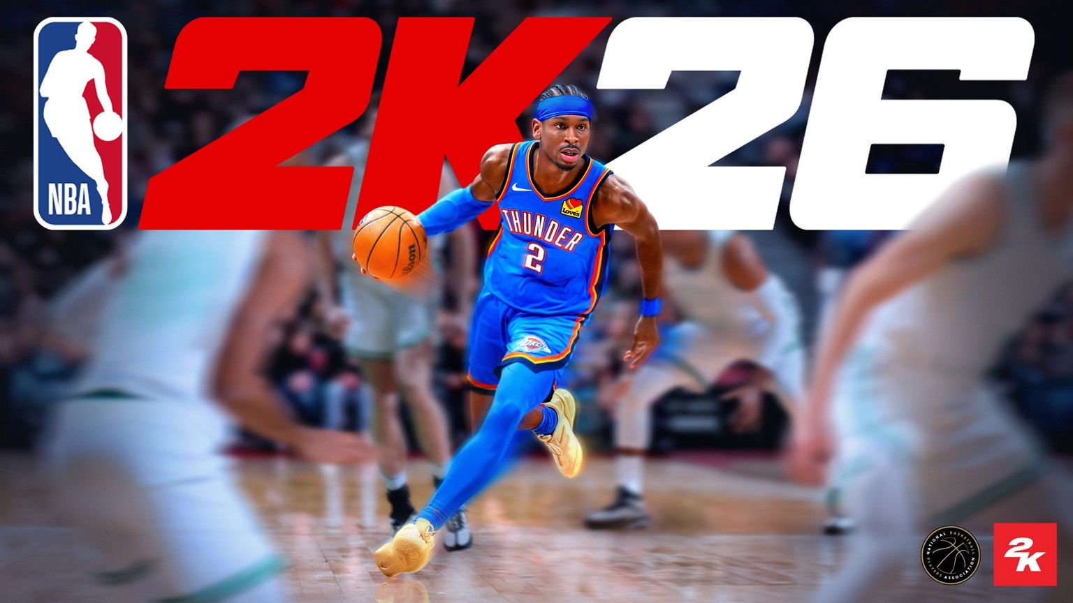 Shai Gilgeous-Alexander en couverture de NBA 2K26 !