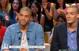 Le passage de Rudy Gobert et Nicolas Batum au Grand Journal