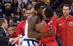 Les images de la bagarre entre Draymond Green et Bradley Beal