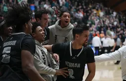 En NCAA, Nevada s’impose aussi sur un panier du milieu du terrain !