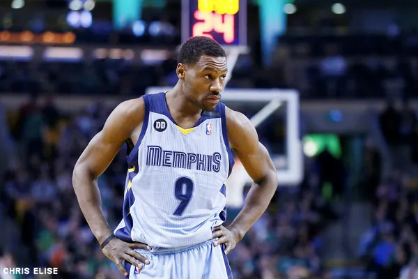 02 January 2013: Memphis Grizzlies shooting guard Tony Allen (9) rests during the Memphis Grizzlies 93-83 victory over the Boston Celtics at the TD Garden, Boston, Massachusetts, USA.