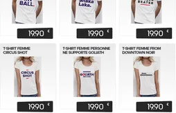 [bon plan] 5 euros offerts sur chaque nouveau T-shirt