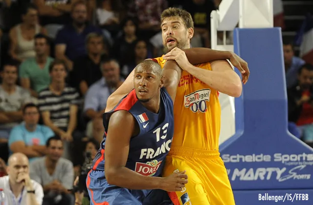 Préparation Euro masculin 2013 France-Espagne