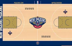 Le nouveau parquet des Pelicans
