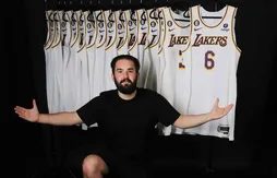 L’impressionnante collection de maillots des Lakers de ce jeune Français