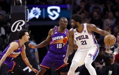 Bismack Biyombo a résisté à Joel Embiid