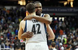 Minnesota – OKC : Durant (48 points) qui rit, Love qui pleure