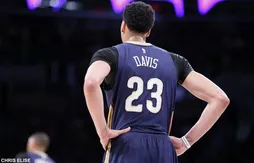 Les images de la blessure d’Anthony Davis