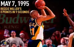 Le jour où Reggie Miller a renversé le Madison Square Garden en moins de 9 secondes