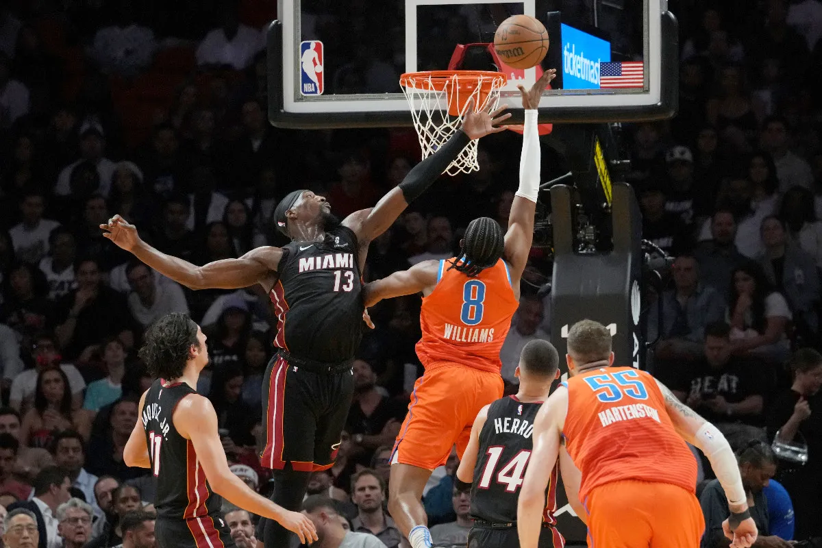Le Heat face au Thunder