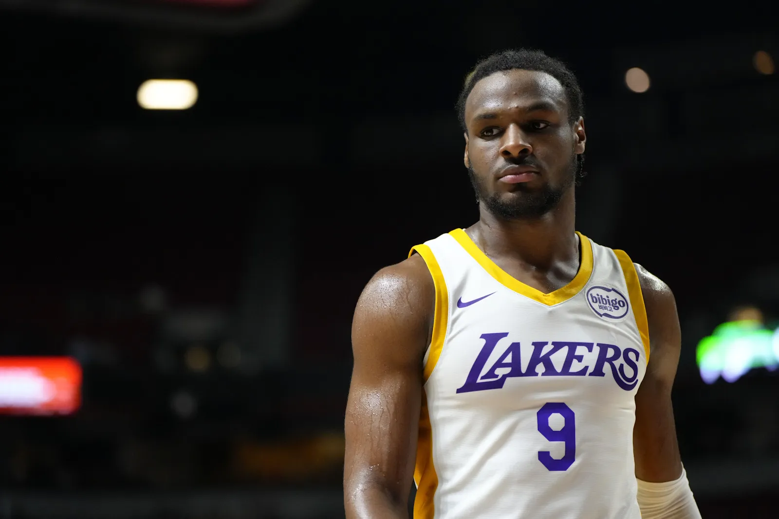 Bronny James avec les Lakers