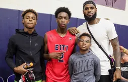 ESPN va diffuser 15 matches de l’équipe de “Bronny” James et Zaire Wade
