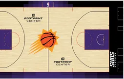 Un nouveau parquet et de nouvelles bannières pour les Suns